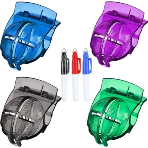 1 Piece Golf Scribe Transparent Golf Ball Line Clip Liner Marker Gloves Template Golf Training Accessories Tools