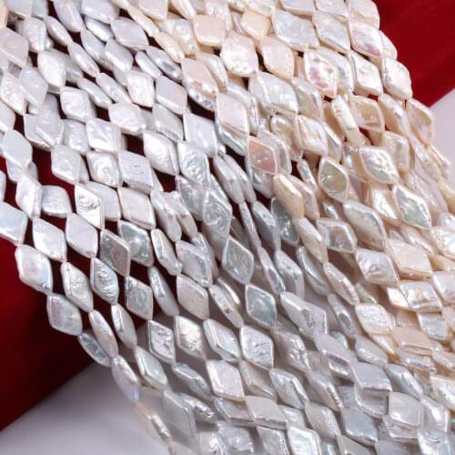 Natural Freshwater Pearl Beading Punch Loose Spacer Beads for DIY Women Necklace Bracelet Jewelry Making Fine Jewelry Gifts