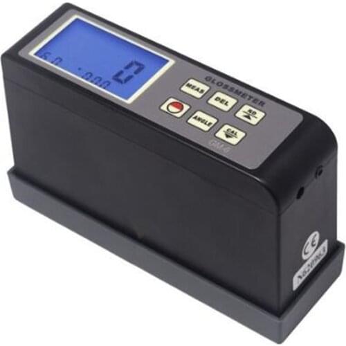 Landtek GM-6 Digital Glossmeter Surface Gloss Meter Tester 60 degree with blue backlight range 0.1-200Gu
