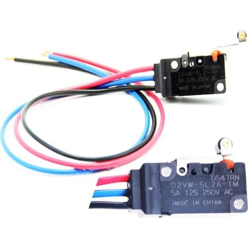 HOT D2VW-5L2A-1M D2VW 5L2A 1M D2VW5L2A1M 5A Waterproof micro switch