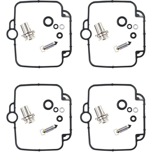 4 Sets Motorcycle Carburetor Rebuild Repair Kit For Suzuki GSF1200 GSF1200SA Bandit ABS GSX-R1100 GSX-R1100W GSX-R750 GSX-R750W