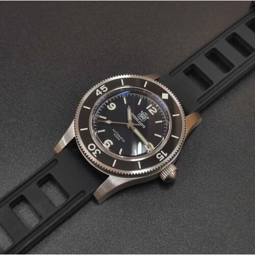 STEELDIVE SD1952 Japan NH35A Movement 41mm Automatic Watch Ceramic Bezel C3 luminous Sapphire Glass 300M Men Dive Watch