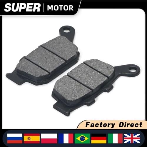 New Rear Brake Pads Disc Pad Disks FOR Honda CB400 1992 1993 1994 1995 1996 1997 1998 92-98 CB-1 JADE Magen Motorcycle Parts