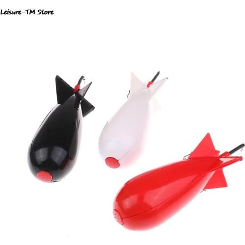 New Gear Pellet Holder Carp Fishing Bait Rockets Bait Thrower Floating Boilies Feeder Box Fishing Tackle Tools 3 Color