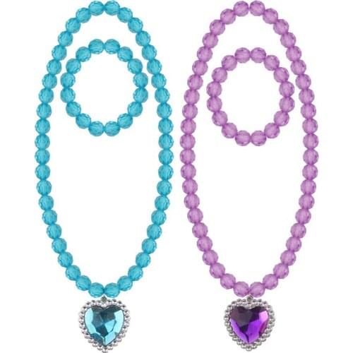 Alloy Heart Pendants Childrens Sweater Charms Necklace Bracelet For Girl Jewelry Gifts Fashion Kids Jewelry Choker