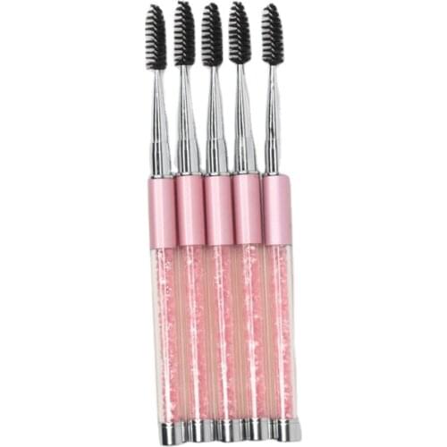 Eyelash Extension brush Mascara Wand Applicator crystal EyeLashes Cosmetic Brushes Set makeup lashes tools