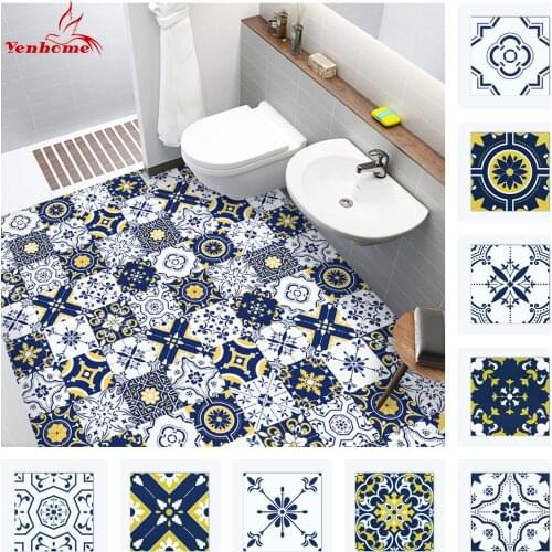 Fashion Self Adhesive Vinyl Tile Wallpapers for Kitchen Waterproof Contact Paper Art Diagonal Floor Stickers Home Decor Murals