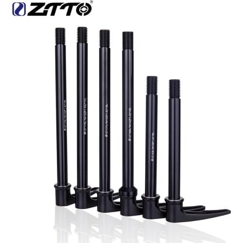 ZTTO MTB Thru axle Road Bike Shaft Front hub Rear hub Skewers 12mm 15mm Wheel Axis Hub Shaft 12x142 12x148 FRONT 12X140 FORK