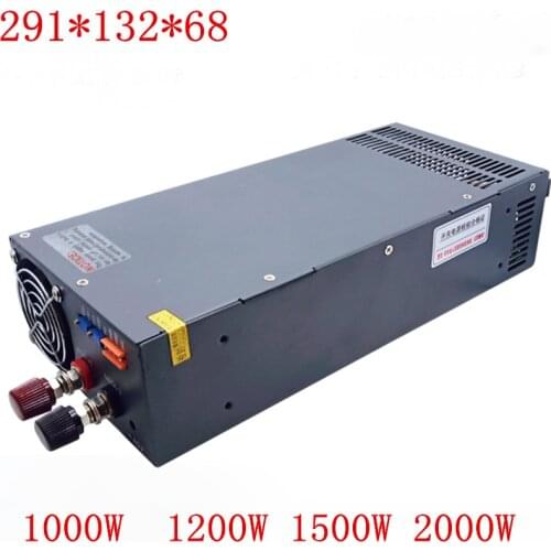 Free Shipping 1PCS Switching Power Supply Transformer S-1000w S-1200w S-1500W S-2000w 12V 24V 36V 48V AC-DC12V SMPS