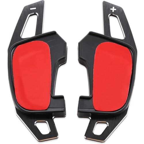 Steering Wheel DSG Paddle Extension Shifters Shifter Sticker Cover for Volkswagen VW Golf GTI R GTE GTD MK7 * Not for Golf 7