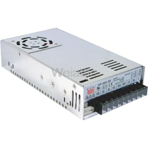 MEAN WELL original QP-200F meanwell QP-200 202.5W Quad Output with PFC Function Power Supply