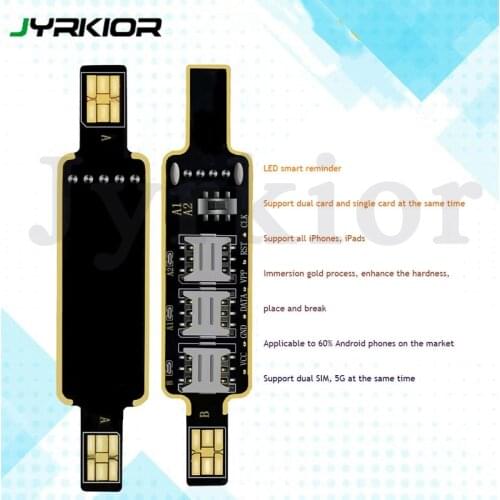 Universal SIM Card Adapter For iPhone Android Cellphone Multi-SIM Card Reader Mini SIM Nano with Independent Control Switch