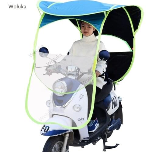 Electric car canopy motorcycle thickening carport bicycle windshield sunscreen umbrella cover CD50 Q02