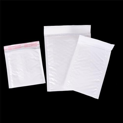 1/10Pcs Blank White Bubble Mailers Padded Envelopes Multi-function Packaging Material Shipping Bags Bubble Mailing Bags