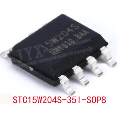 10PCS/LOT STC15W204S-35I-SOP8 New original spot hot sale