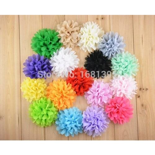 10cm hot selling fashion diy ancient ridge chiffon headdress flower jewelry, artificial flowers jewelry wholesale gifts