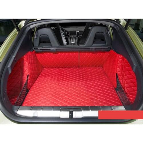2017 leather car cargo liner cover for porsche panamera 2010-2020 2019 2018 2017 2016 2015 2014 2013 2012 trunk mat 970 971