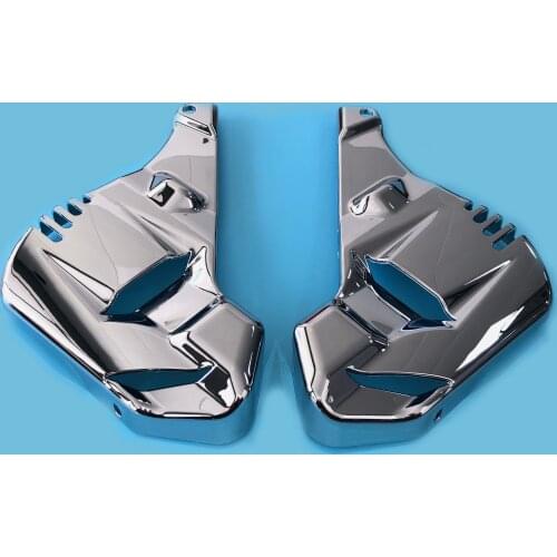 For Honda Goldwing GL1800 GL1800B F6B 2018-up DCT Tour Black Front Caliper Cover Side Trim