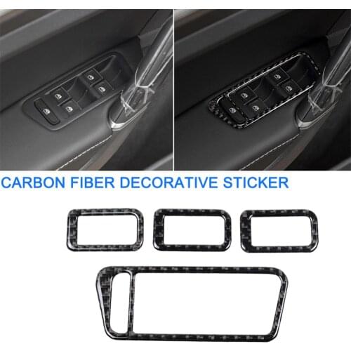 Atreus Car Carbon Fiber Decorative Sticker For Volkswagen Golf 7 GTIR GTE GTD MK7 2013- 2017 LHD Accessories Styling
