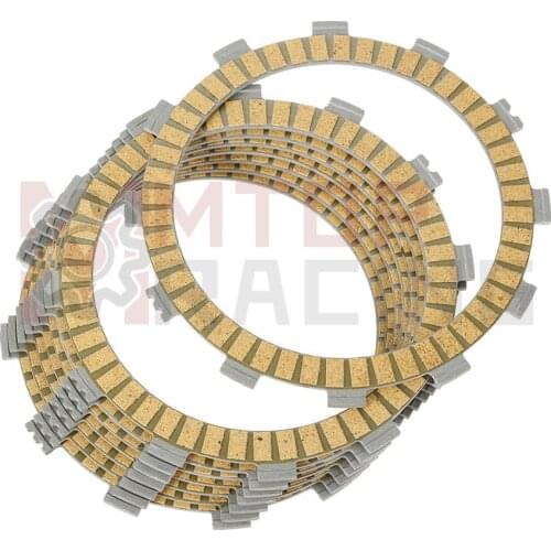 Clutch Friction Disc Plates For Yamaha WR250Z 1994-1998 YZ250 1993-2020 WR450F 2005-2019 YFZ450R 2009-2016 Clutch Sheets 8 Piece