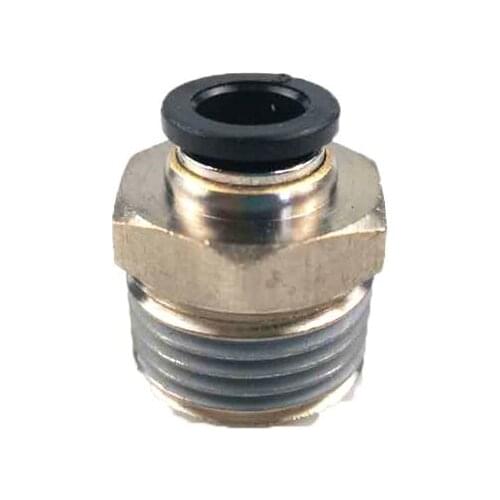 8mm Push in Fitting with 1/2 Inch Thread for brewing accessories