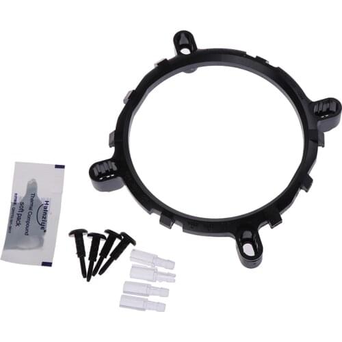 New 4 in1 CPU cooler fan bracket heatsink holder base for 775 1366 1150 1155 1156 computer accessories fan heatsink