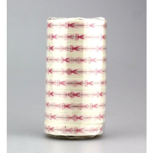 10pcs / lot 8mm * 10m cute slim tape red scissors Japanese paper washi tape