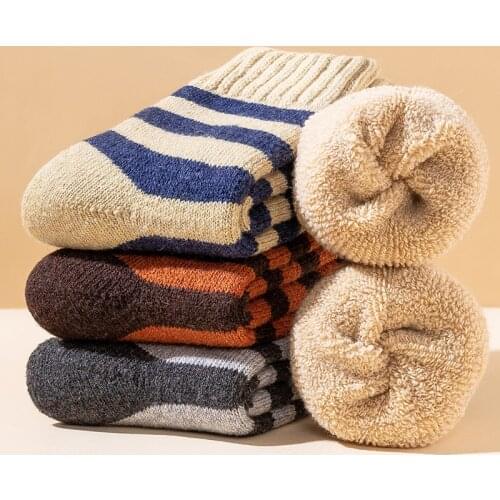 LEOSOXS Men's Terry Socks