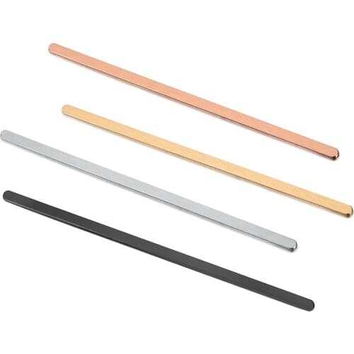 Brushed Matte 4mm/5mm Stainless Steel Cuff Bangle Bend plier Blank Plain Rod Bracelet Diy Laser Engraving Bracelet SL-183