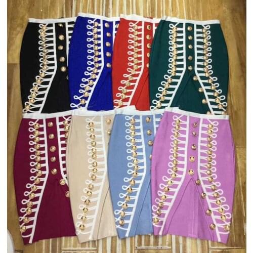 OVINA Slit Pencil Skirts