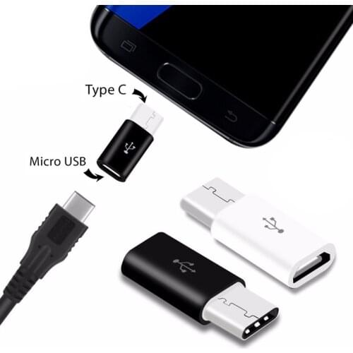 Type C Otg Adapter Micro Usb To Type-c Charger Cable for Samsung Galaxy S8 S9 Plus A8 2018 Otg Typec Charging Charger Converter