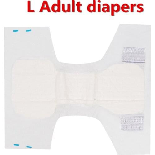 Adult Diaper Nursing Pad L Code Waist Circumference 81-111cm Fast Absorption Comfortable Elderly Care Unisex -Pants 1Pcs