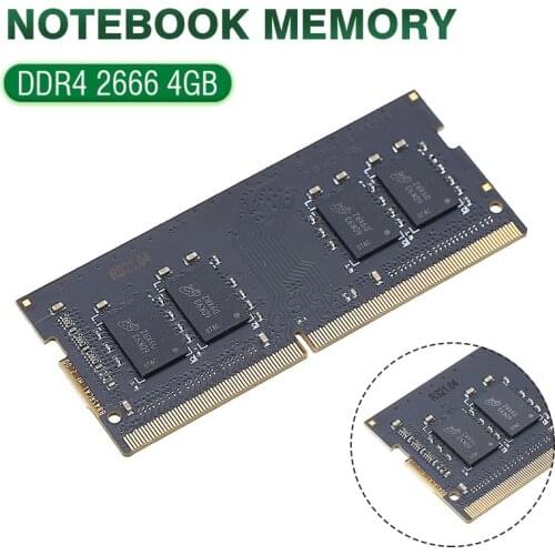 POHIKS 1pc DDR4 2666MHz 4GB Laptop RAM PC4-21300 PC4-2666V SODIMM Memory Module For PC Laptops 2019 5K iMacs