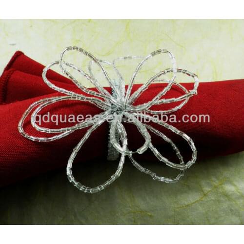 Aliexpress sold beaded wedding napkin ring