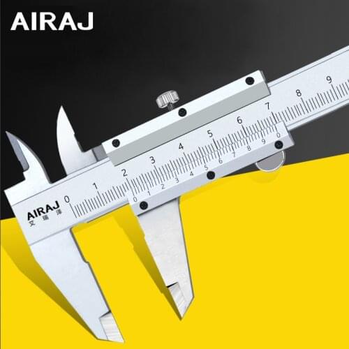 AIRAJ High Precision Stainless Steel Vernier Caliper Multi-function Household Industrial Adjustable Measuring Tools
