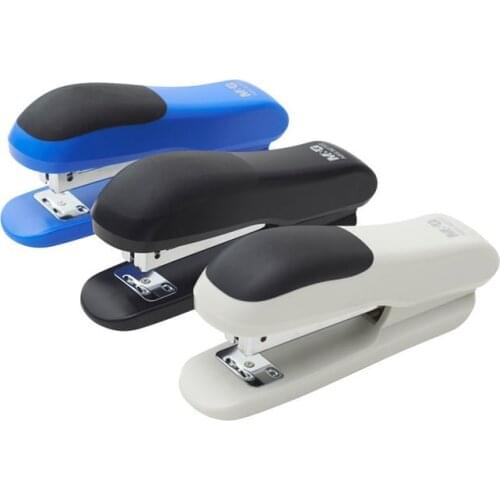 M&G ABS92722 12 # Durable Metal Base Stapler Fashion Color Stapler Stationery Office Supplies Staples Office Accessories