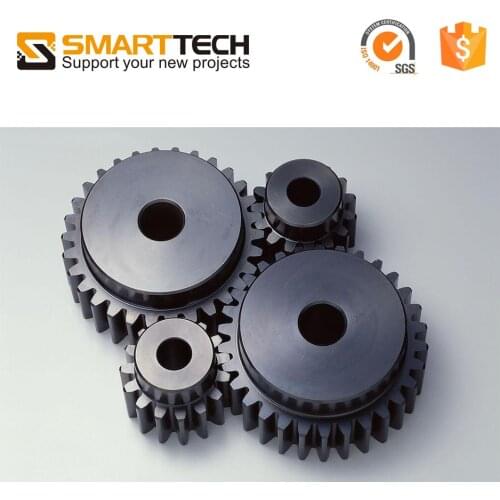 Precision CNC gear milling manufacture service with metal parts