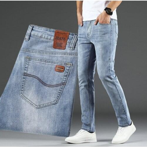 Мужские зауженные джинсы VinhHy China At AliExpress