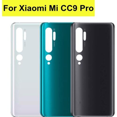 6.47" For Xiaomi Mi CC9 Pro Back Battery Cover CC9 Pro Rear Housing Glass Door for Xiaomi Xiaomi Mi CC9 Pro Battery Cover