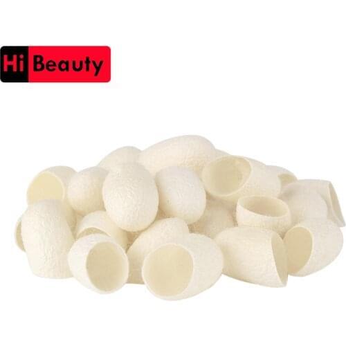 10pcs/pack Silkworm Balls Natural Silk Cocoons Peeling Purifying Whitening Exfoliating Scrub Blackhead Remover Facial Skin Care