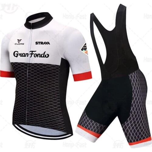 2021 STRAVA Pro Team Quick Dry Cycling Jersey Set Summer Bike Clothes MTB Maillot Ropa Ciclismo Outdoor Sports Bicycle Uniforme