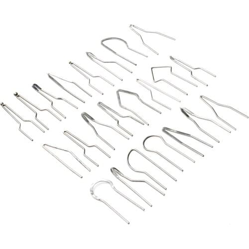 23pcs 1mm Pyrography Wire Nibs High impedance Tips Set for 30-50W Adjustable Wood Burning Machine Pyrography Machine