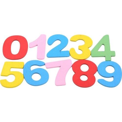 Boxed English Building Blocks Creative Digital English Educational Toys Printing Wooden Learning Toys