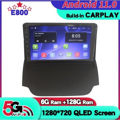 6GB Ram 128GB Rom 9 Inch Car Radio Android 10 Multimedia Autoradio Stereo For Ford Ecosport 2015 GPS Navigation