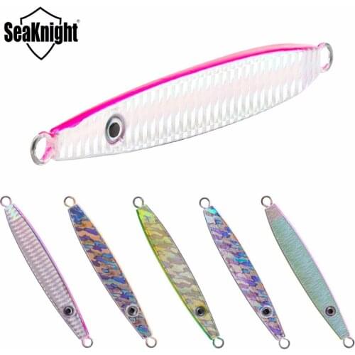 SeaKnight Brand SK304 Series Metal Jigging Lure 5 Piece/Lot 40g/60g/80g/100g/150g Casting Lure Boat Fishing Lure Hard Bait Sea