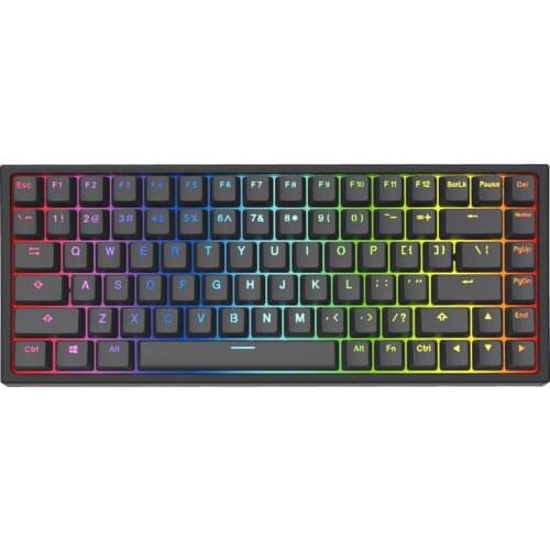 84 Double Shot PBT Keycaps for 75% layout Keyboards KBD75 Keycool 84 RK84 keychron k2 Shine through Backlit OEM Profile Key Caps