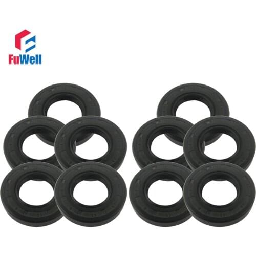 10pcs Skeleton Oil Seal 20x30x7mm /20x30x10/20x32x7/20x34x7/20x35x7/20x40x7mm TC Type NBR Black Radial Shaft Seal Ring Gasket