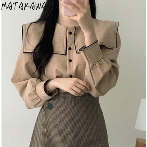 Цветные блузки Matakawa China At AliExpress