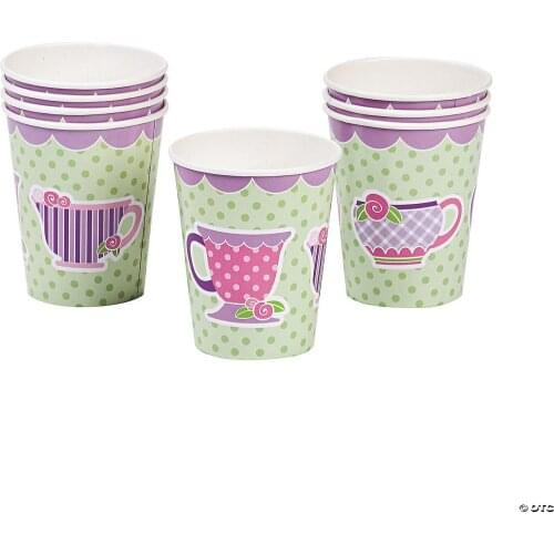 Afternoon tea Lovely paper cup Birthday Party Festive Supplies Decoration paper cup Holiday paper cupBirthday Party Supplies
