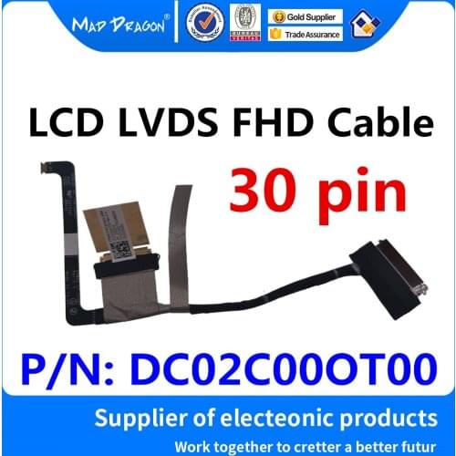 New original Laptop LCD LVDS Cable LCD EDP Video Cable For FPM40 FHD Cable 1920*1080 DC02C00OT00 30-pin